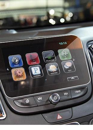 Защитное стекло для экрана мультимедиа (монитор,панель приборов) chevrolet equinox chevy malibu volt