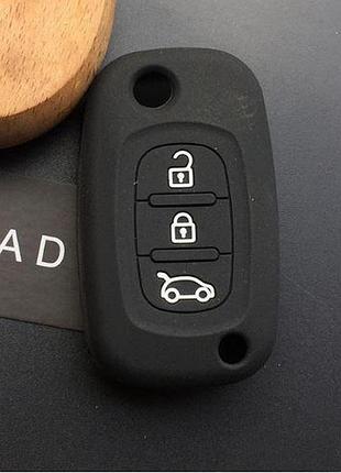 Чехол для ключа renault clio,dokker, duster,espace,fluence,kadjar ,kangoo,kaptur, koleos,laguna,logan,megane