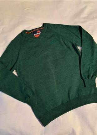 Мужской свитер superdry пуловер1 фото