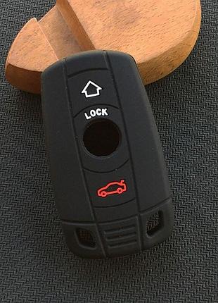 Силіконовий чохол для ключа bmw 1,2,3,4,5,6,7, 8, i3, i8, m1, m2, m3, m4, m5, m6, m6,x1,x2,x3,x4,x5,x6, z4,f10,15,20, 30,48