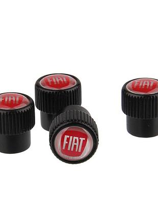 Защитные колпачки на ниппеля фиат fiat черный