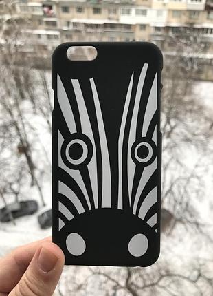 Чехол для iphone 6\6s зебра