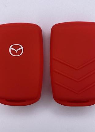 Силіконовий чохол для ключа mazda 2,3,5,6,8 mx5 cx5,9,7