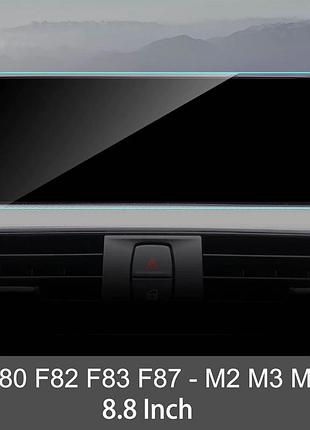 Защитное стекло для экрана мультимедиа (монитор,панель приборов) bmw f80 f82 f83 f87 m2 m3 m4