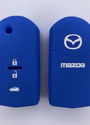 Силіконовий чохол для ключа mazda 2,3,5,6,8 mx5 cx5,9,7