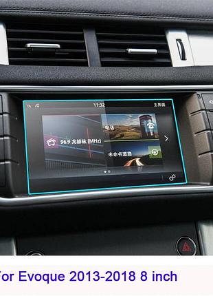 Защитное стекло для экрана мультимедиа (монитор,панель приборов) range rover evoque 2013-2018