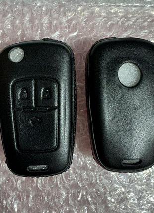 Шкіряний чохол для ключа б'юик (buick) regal, lacrosse,enclave,encore,envision