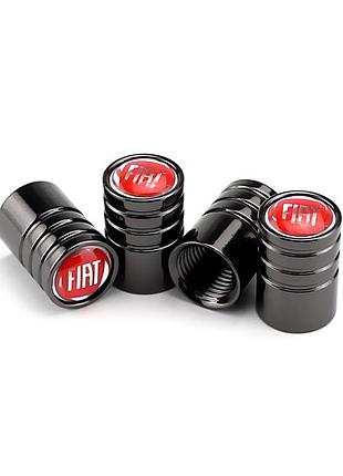 Защитные колпачки на ниппеля фиат fiat черный
