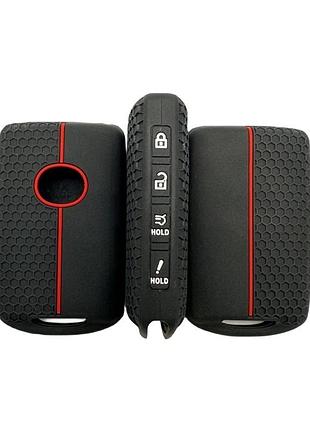 Силіконовий чохол для ключа mazda 2,3,5,6,8 mx5 cx5,9,7