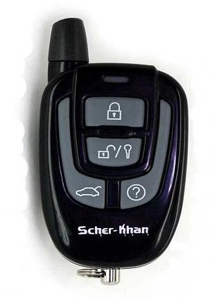 Корпус брелка scher-khan magicar 7/8/9/10/11/12, jaguar ez-four, kgb mx-9/101 (1-сторонний)