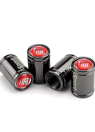 Защитные колпачки на ниппеля фиат fiat черный