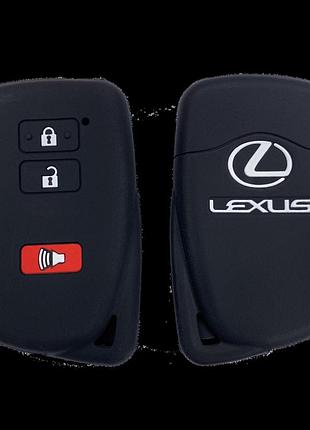 Силиконовый чехол для ключа lexus ux gx lx es is nx rx ct200h черный