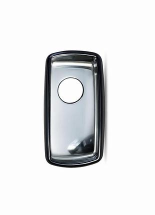 Полиуретановый чехол для ключа volkswagen vw polo golf passat jetta tiguan skoda octavia fabia rapid черный