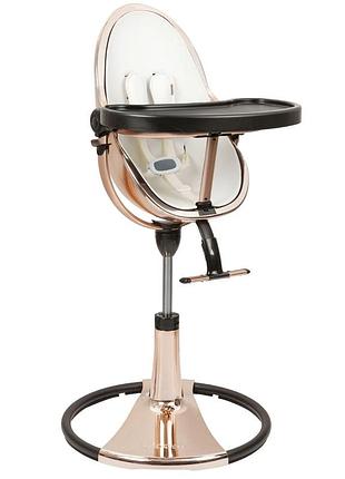 Стульчик для кормления bloom fresco chrome special edition rose gold (с вкладышем) coconut white