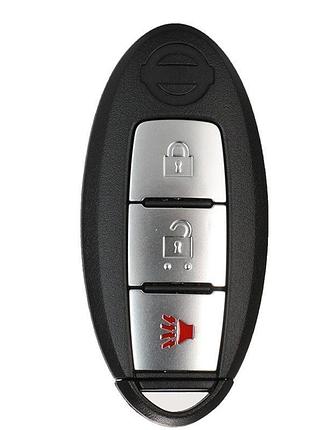 Корпус автоключа для nissan (ниссан) черный