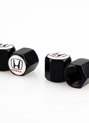Защитные колпачки на ниппеля хонда honda черный