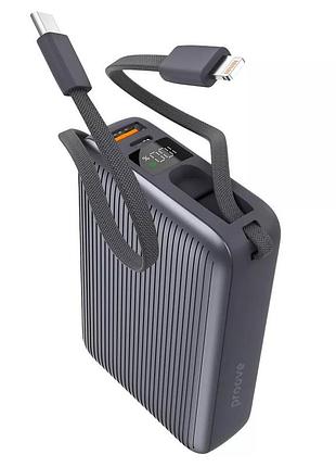 Павербанк proove moon rock 22.5w 20000mah серый (pbm222012105)