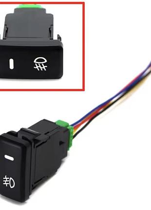 Кнопка включения противотуманных фар (5-контактная) для honda civic / accord / cr-v / fit