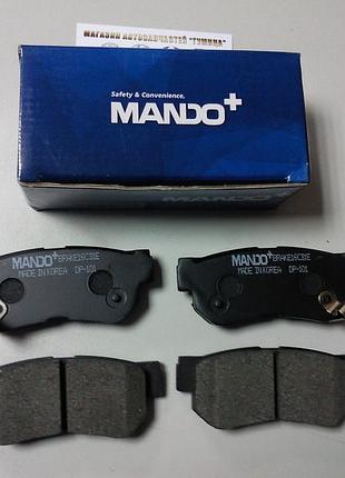 Колодки тормозные задние на hyundai elantra hd/ kia magentis