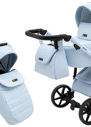 Коляска 2 в 1 adamex nola natura 1 sky