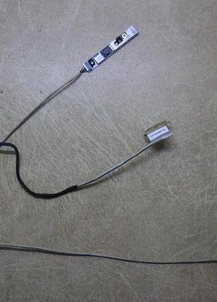 Б/у шлейф матрицы + веб камера на fujitsu lifebook e458