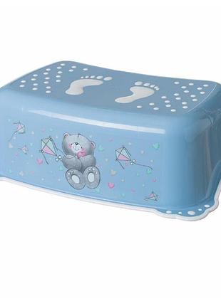 Подножка maltex bear padded blue