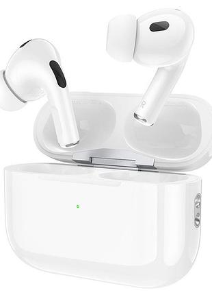 Наушники bluetooth беспроводные hoco ew51 вакуумные с шумоподавлением и микрофоном white
