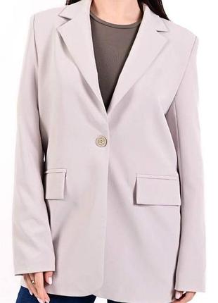 Стильний жіночий піджак fine-twill, новий, s/хл