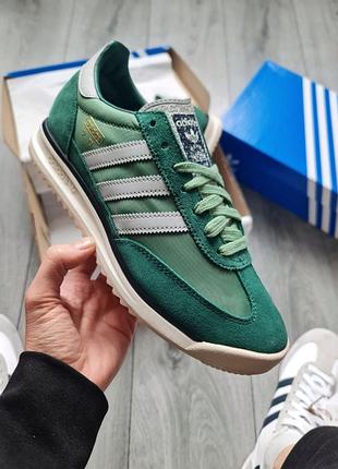 Мужские кроссовки adidas sl 72 rs green