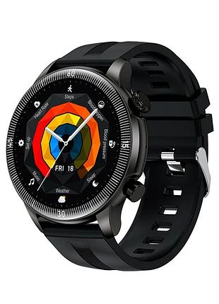Смарт-часы hoco y31 black 1.46 дюйма bluetooth 5.3 трекер здоровья с вызовами