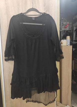 Платье-туника.бохо.трикотаж.