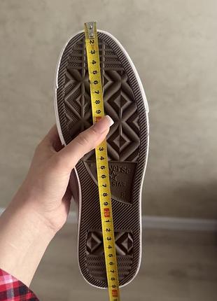 Кеди converse білі 4