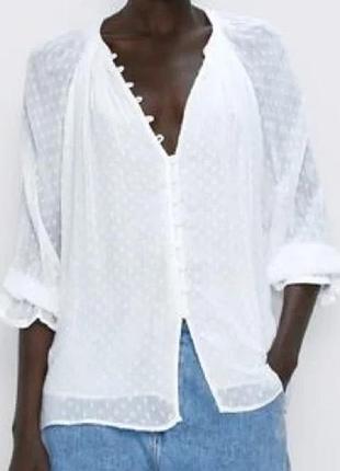 Блуза нарядная zara