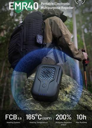 Nitecore emr40 портативный фумигатор отпугиватель насекомых на аккумуляторе до 10 ч работы