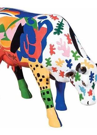 Колекційна статуетка cow parade корова a la mootisse 30х9х20 см, size l