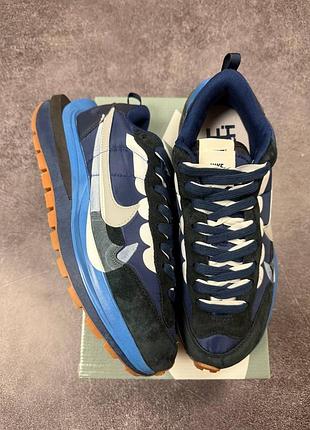 Nike x sacai vaporwaffle blue brown — купити в Україні | SHAFA