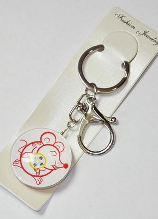 Скидка! брелок ведмедик d-3,5 см l — 9,5 см