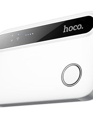 Портативный модем wifi роутер hoco hi41 150mbps (micro sim) 2100 mah white