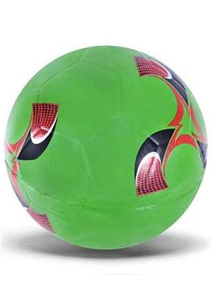 Мяч футбольний розмір 4 гума вага 330г зелений арт.fb2436 тм 7toys
