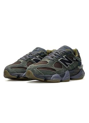 Чоловічі кросівки new balance 9060 moss grey brown