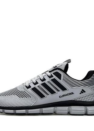 Adidas climacool light grey black 9