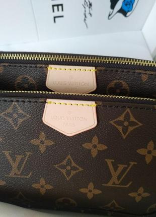 Сумка кросс боди 3в1 в стиле louis vuitton, хит продаж!4 фото