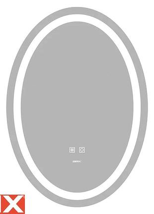 Зеркало настенное rix fusion mv01-50x70, (с led-подсветкой, регулятором яркости, антизапотевание)