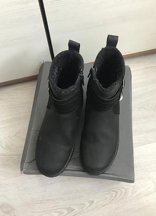Черевики шкіра ecco 5
