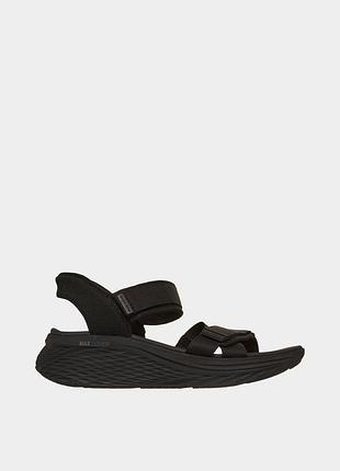 Оригинальные женские сандалии skechers / сандалии черного цвета