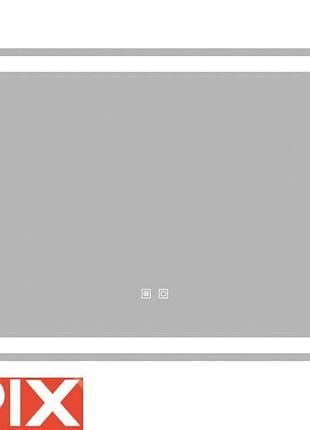 Зеркало настенное rix kubix mr05-60x80-reverse, (с led-подсветкой, регулятором яркости, антизапотевание)