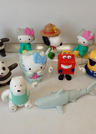 Колекційні фігурки іграшки happy meal mcdonald's фигурки игрушки (хэппи мил) макдональдс