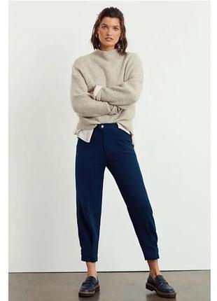 Темно-синие брюки maeve by anthropologie размер м