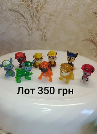 Лот фігурки цуценячий патруль paw patrol фігурка