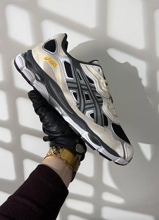 Asics gel-nyc beige black 2
